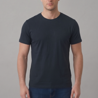 Lacivert Basic Tshirt