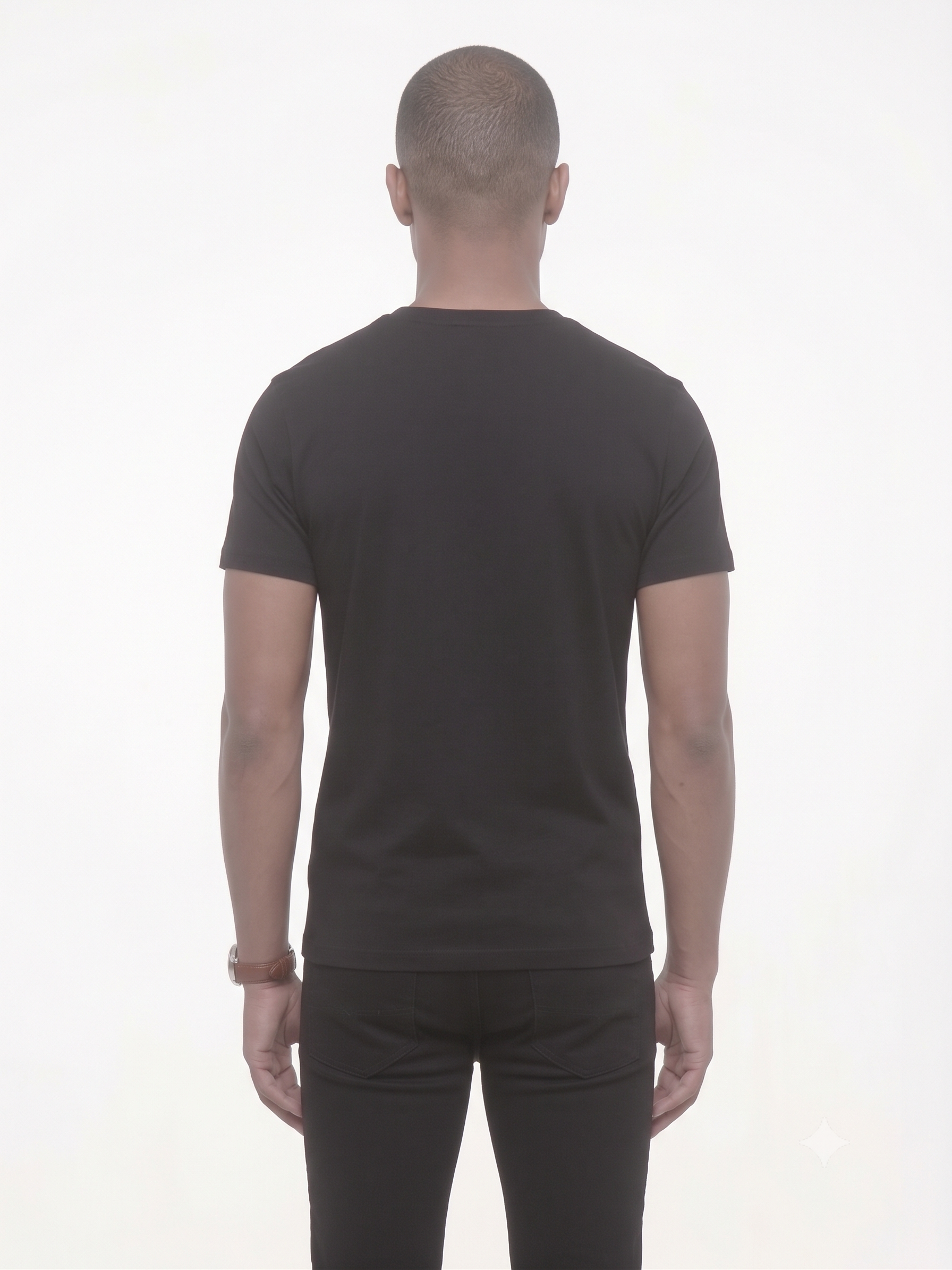 Siyah Basic Tshirt - Görsel 10