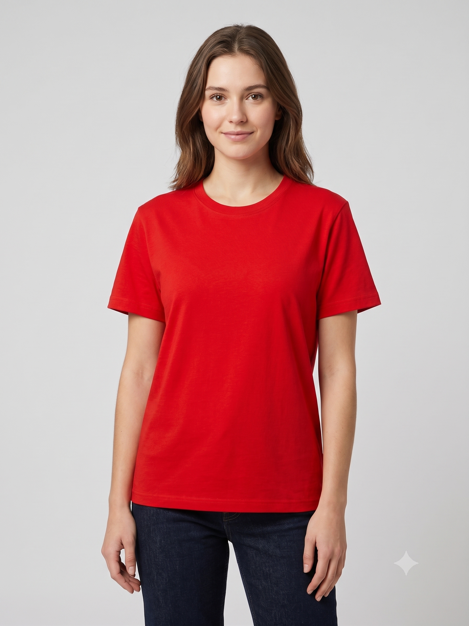 Kırmızı Basic Tshirt - Görsel 8