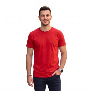 Kırmızı Basic Tshirt